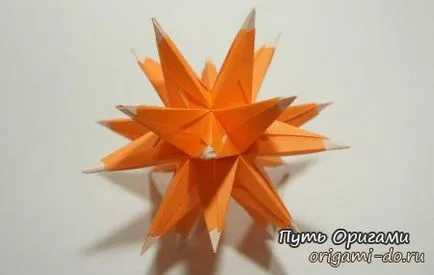 Origami Tarantula rendszer Roberta Lenga Jo Nakashima - path origami