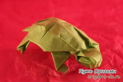 Origami Tarantula rendszer Roberta Lenga Jo Nakashima - path origami