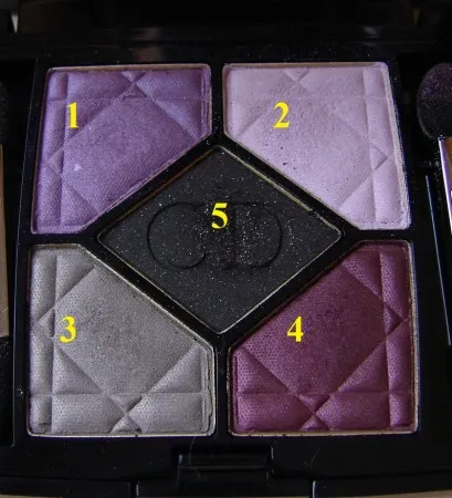 Eyeshadow Palette Диор нощ пеперуда, №173, Колекция Есен 2009 мнения