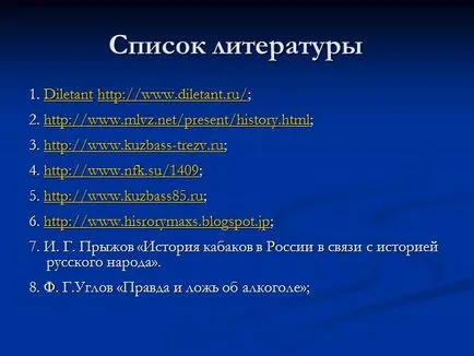 Prezentare - studiu „alcoolismul ca o problemă socială a Kuzbass“