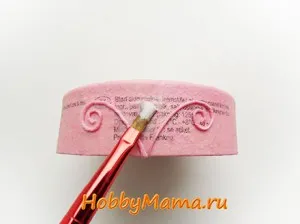 Pape изкуство кутия кутия с ръцете си, hobbymama