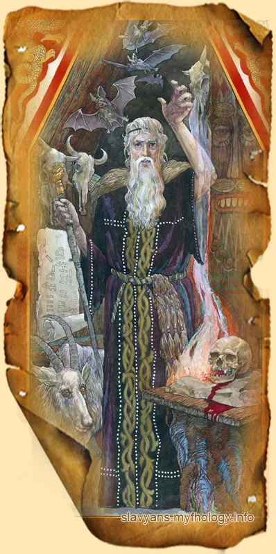 Caracterele de mitologie slavă Magus, Sage