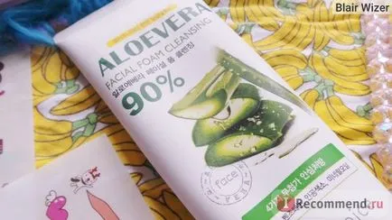 Săpun echoice Aloevera spumă de curățare facială - «spumă ❤eta este în mod clar mai bine decât ultima mea