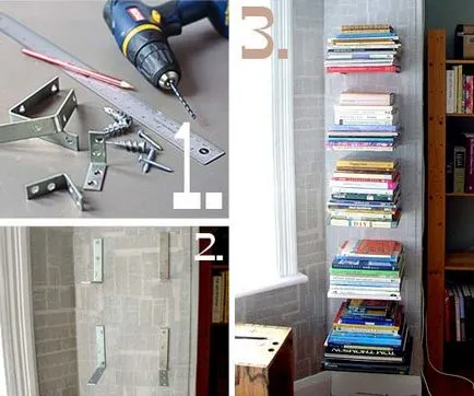 Polkomaniya 20 идеи за поставяне в дома на книги и аксесоари