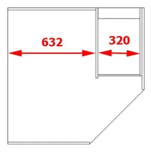 Proiectare de colț compartiment pentru module de cabinet - face mobilier de ei înșiși