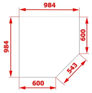 Proiectare de colț compartiment pentru module de cabinet - face mobilier de ei înșiși