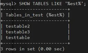 Lucrul cu tabele MySQL - selectați tipul de tabel, vedere, de a crea, șterge, redenumi,