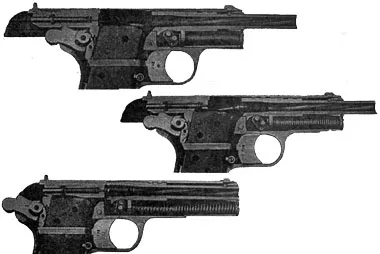 Detalii de locuri de muncă și mecanisme de pistol „TT“