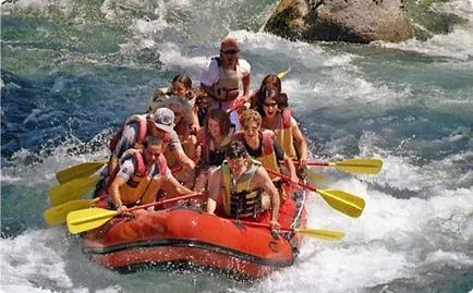 Rafting - este ceea ce trebuie să știți despre rafting