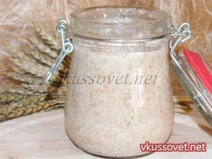 Búza kovászos recept lépésről lépésre fotók