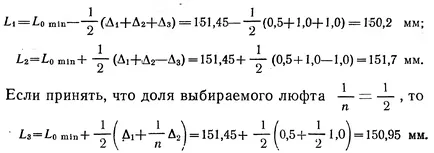 Calcularea grosimii maxime a garniturii între spirit și cercei - Întreținere