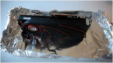 Dezasamblarea și curățarea plăcii grafice AMD Radeon r9 290x