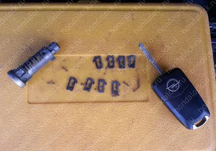 Отключване на волана и ремонт запалване ключ за Opel Zafira