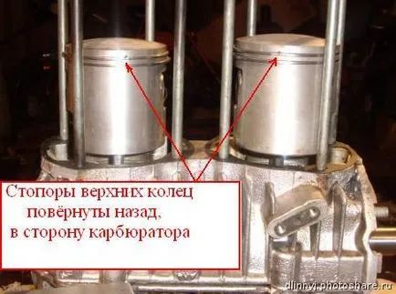 ремонт на двигателя моторни шейни буря със собствените си ръце