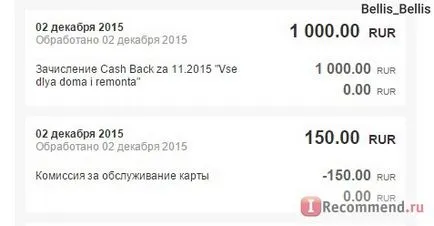 PSB - „doresc numerar înapoi 1.000 de ruble, în prima lună și apoi 850 de ruble pe lună, detaliate mea