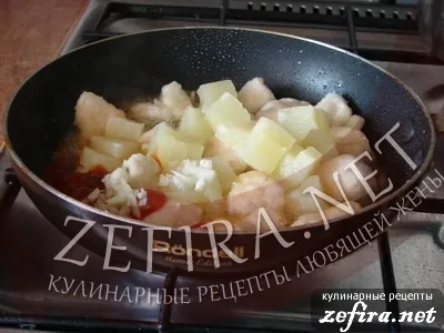 Recept kínai konyha - Csirke ananásszal édes-savanyú mártással - receptek szerető feleség