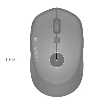 Setup Guide Безжична мишка Logitech m335