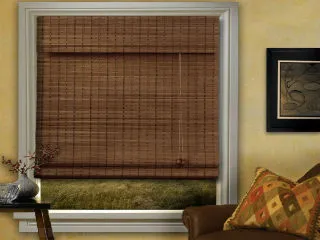Redőny bambusz sorsot ablakokra