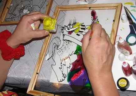 Стъкло живопис за начинаещи с техните ръце майсторски