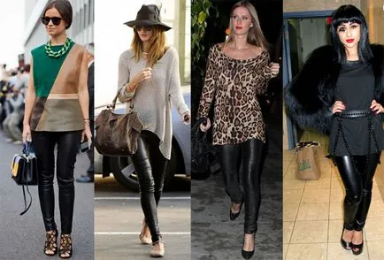 От какво да се носят дамски кожени панталони (снимка) - моден блог mimiton на