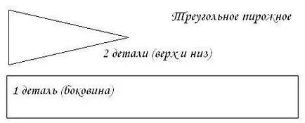 Зашийте сладкиши, изработени от филц - торта, изработени от филц модели - проектиране