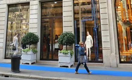 Vásárlás Milánó - Fashion District, a Via Montenapoleone és a Via della Spiga