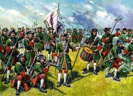Nagy északi háború 1700-1721 fontosabb eseményeket, színpad és a szereplők