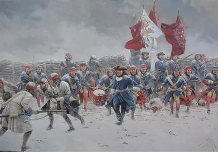 Nagy északi háború 1700-1721 fontosabb eseményeket, színpad és a szereplők