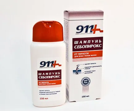 Șampon sebopiroks 911 de compoziție, instrucțiuni de utilizare, preț și recenzii