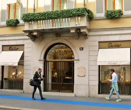 Пазаруване в Милано - Област Мода, Via Montenapoleone и Via Spiga дела