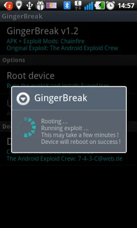 Töltse gingerbreak android