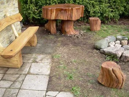 Aranyos kerti bútorok