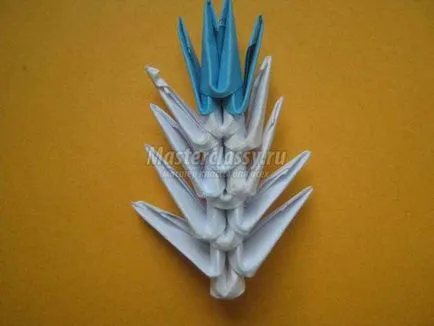 Hópehely origami modul