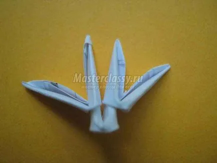 Hópehely origami modul