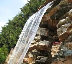 Създаване на водопад в района, каскадни водопади - 