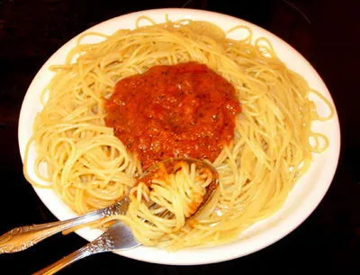 Spaghetti di pamadoro