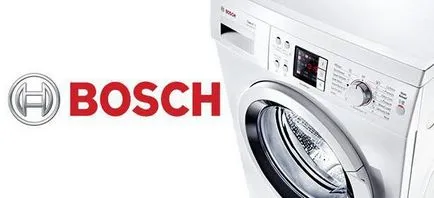 Mașină de spălat Bosch, ghidul de Germania și recenzii