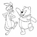 Colorat Winnie the Pooh - Partea 1, orașul copiilor