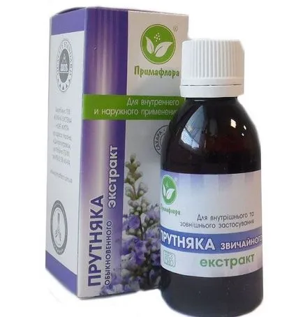 K. prostrata extract de Vitex ordinară fructe sacru, proprietăți medicinale de plante, tinctura