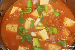 Kimchi leves (recept fotó), koreai konyha