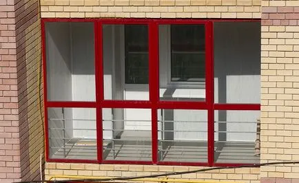 Технология затопляне балкон с алуминиев остъкляване