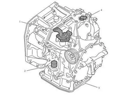 Műszaki berendezés automatikus jatco jf414e Lada Grant autó, viburnum