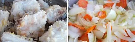 Cod печен в пещ във фолио със зеленчуци и картофи рецепти със снимки и видео