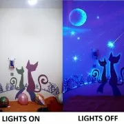 Decorați vopsea luminoasă pepinieră