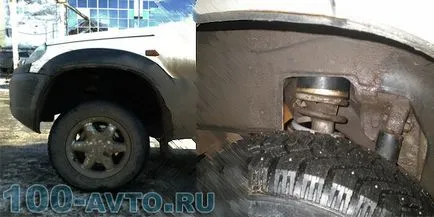 Tuning Chevrolet Niva cu mâinile (video) - un reparații auto independent - o sută de mașini