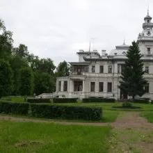 Manor - Serednikovo - (fa, tavasz, tó), az üdülőfalu Novice, Moscow region