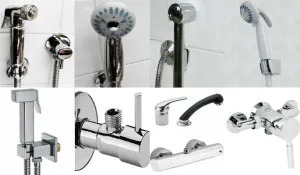 Telepítése higiénikus zuhanyzó WC célból típusok és formák, szerelési utasítás,
