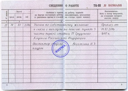 redundanță voluntară în legătură cu procesul de retragere a modului de a demite un pensionar de lucru