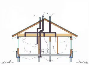 Ventilarea în toaletă cu mâinile sale scheme de tramvai, fotografii, hota gama