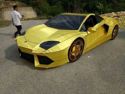 În Malaezia, am făcut o copie a hârtiei Lamborghini